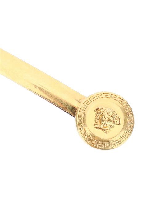 versace gold metal bobby pins|Versace Bobby Pin Metal .